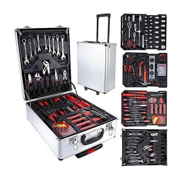 ZS - 187 Piece Professional Chrome Vanadium Toolset with Combination Wrench