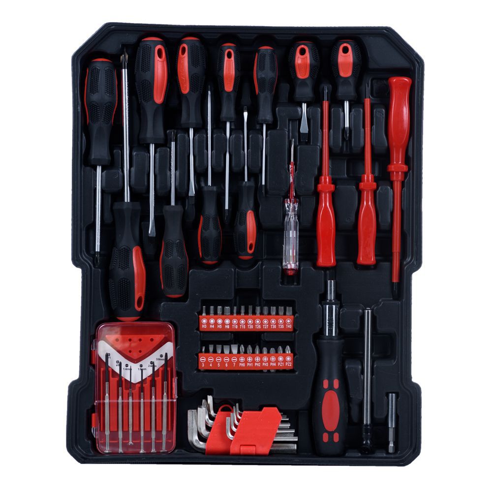 ZS - 187 Piece Professional Chrome Vanadium Toolset with Combination Wrench