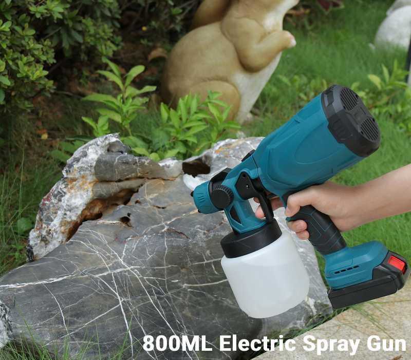 ZS - 21V Cordless Portable and Powerful Brushless Paint Spray Gun