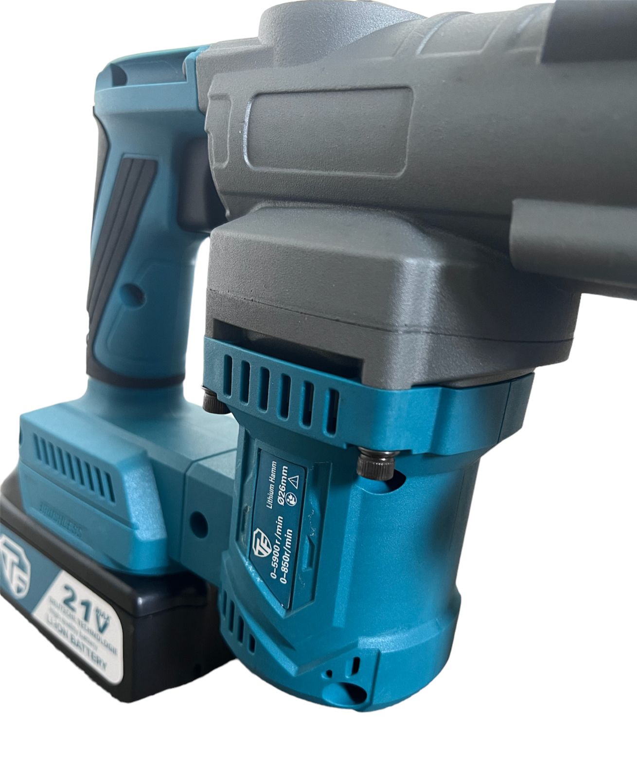 ZS - 21V Brushless Rotary Hammer Drill with 2 x Batteries and Charger