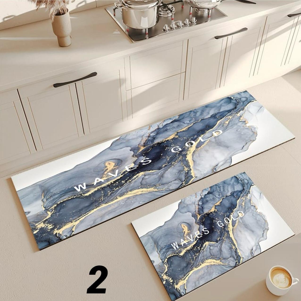 ZS - 2pcs Kitchen Mats