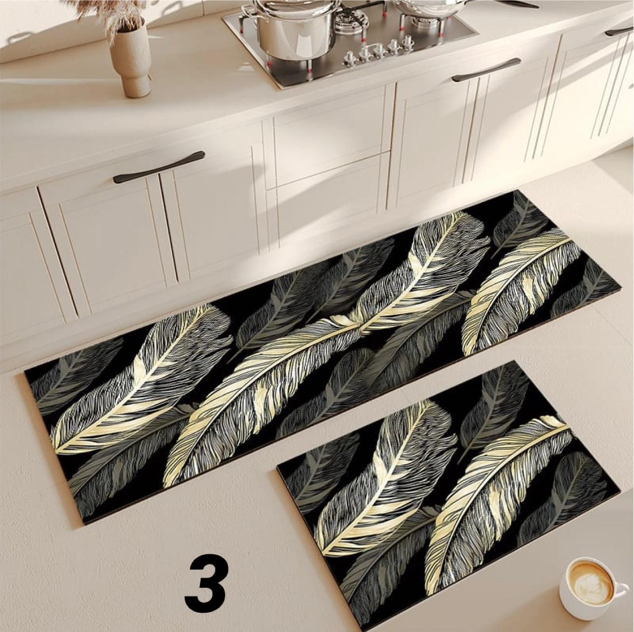 ZS - 2pcs Kitchen Mats