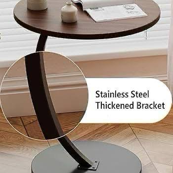 ZS - C-Shaped Couch Side Table - Round
