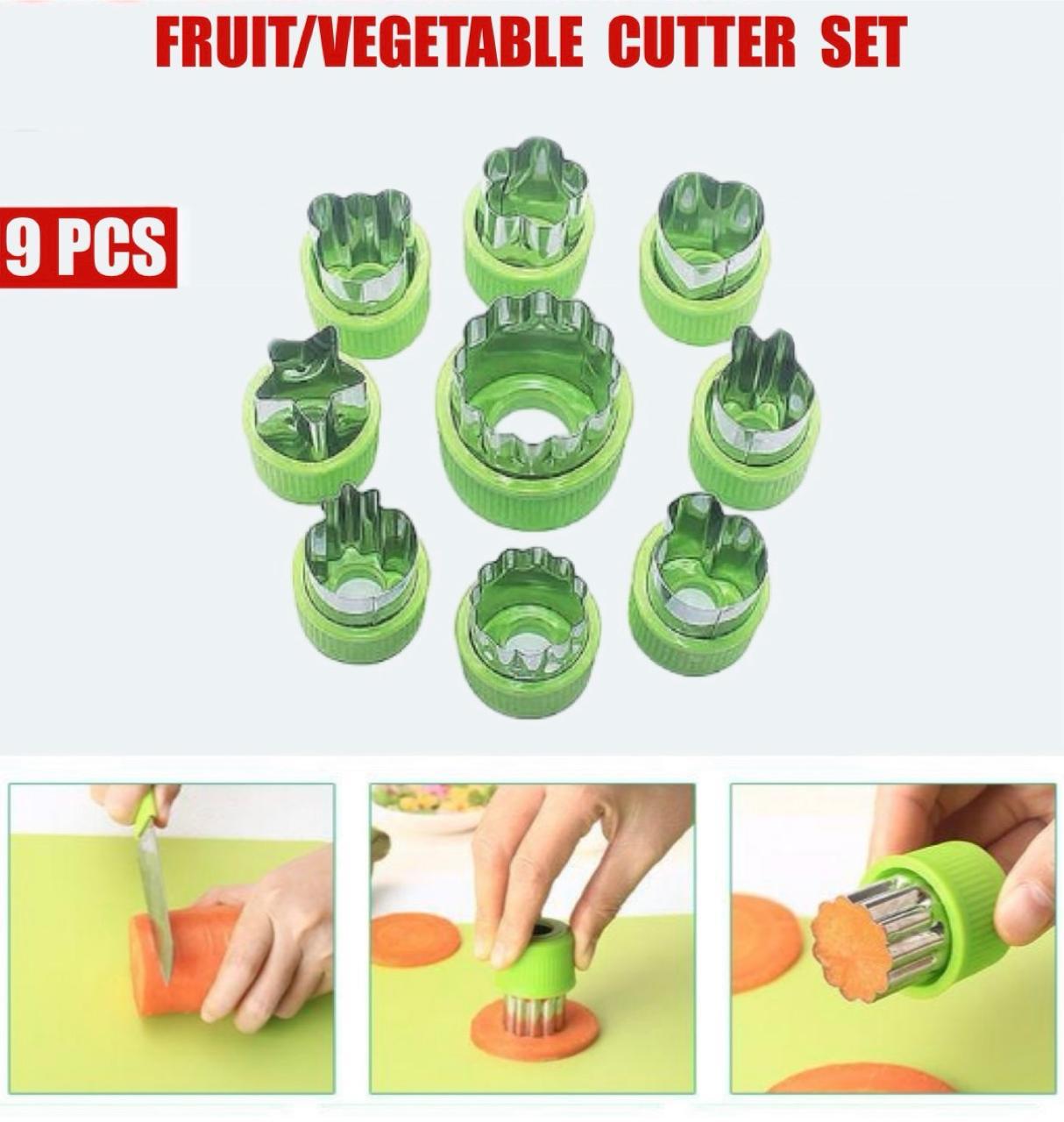ZS - Fruit and Vegetable Cutter set 9pcs