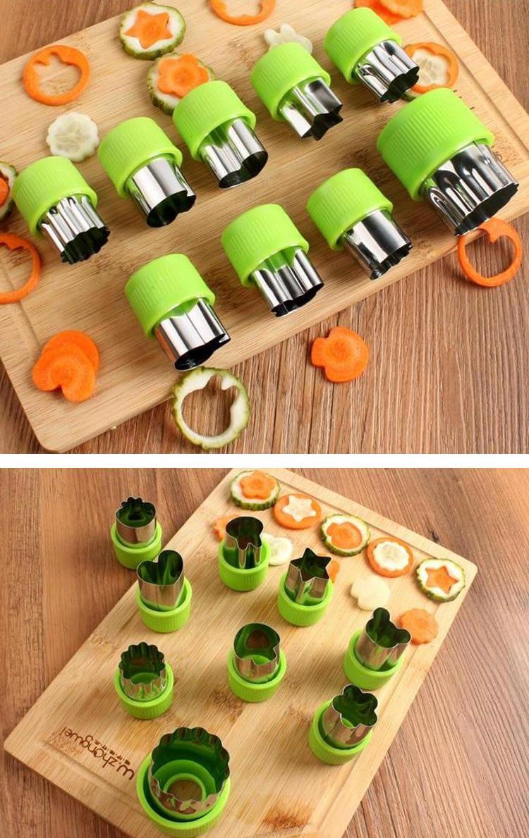 ZS - Fruit and Vegetable Cutter set 9pcs