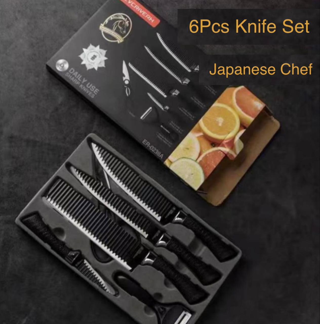 ZS - Chef Knife Set 6pcs
