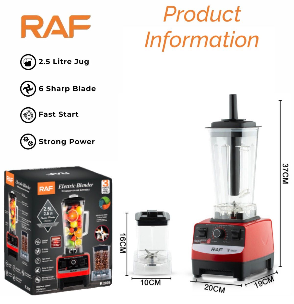 ZS - RAF Robot Electric Blender