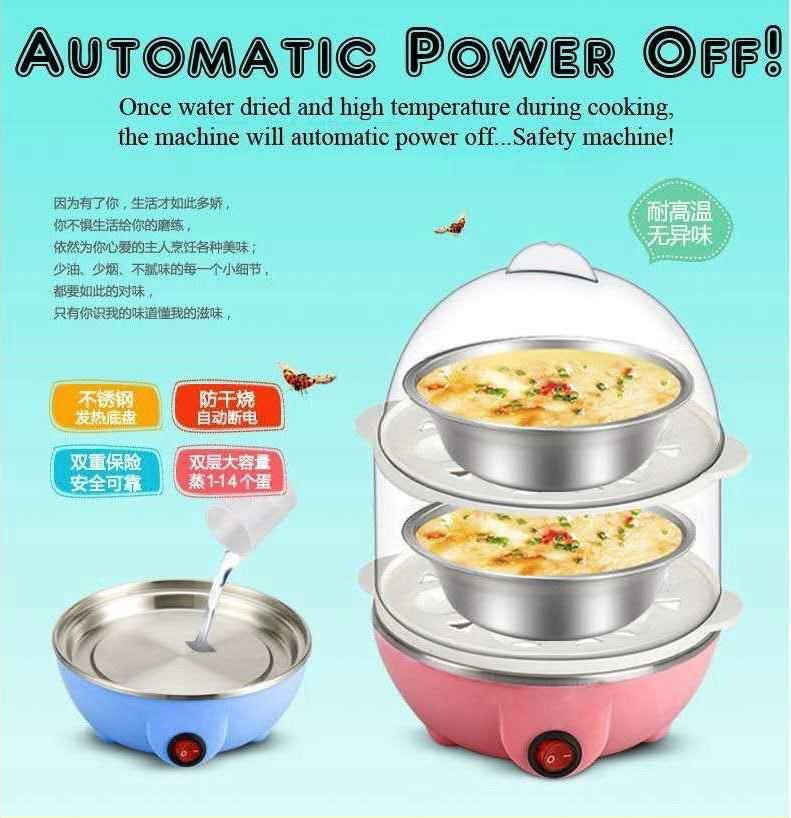 ZS - Multifunctional 2 Layer Egg Boiler