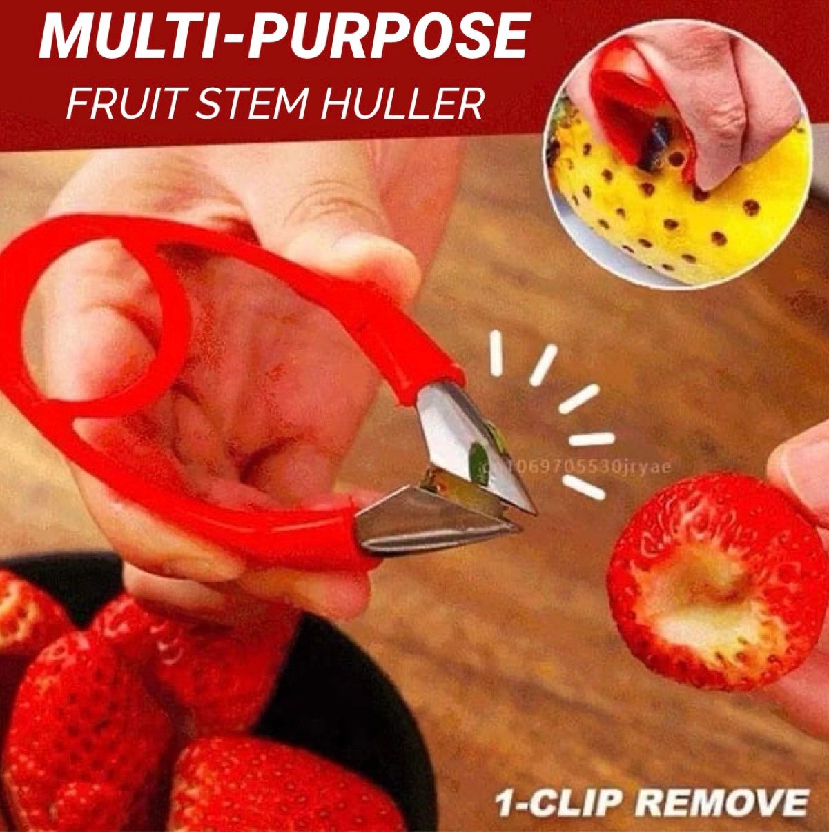 ZS - Fruit Stem Huller Multipurpose