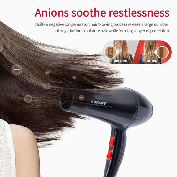 ZS - 2200W Sokany Professional Hair Dryer
