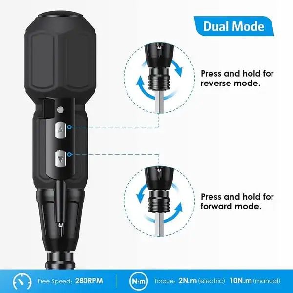 ZS - Cordless Screwdriver 12pcs Set