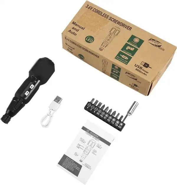 ZS - Cordless Screwdriver 12pcs Set