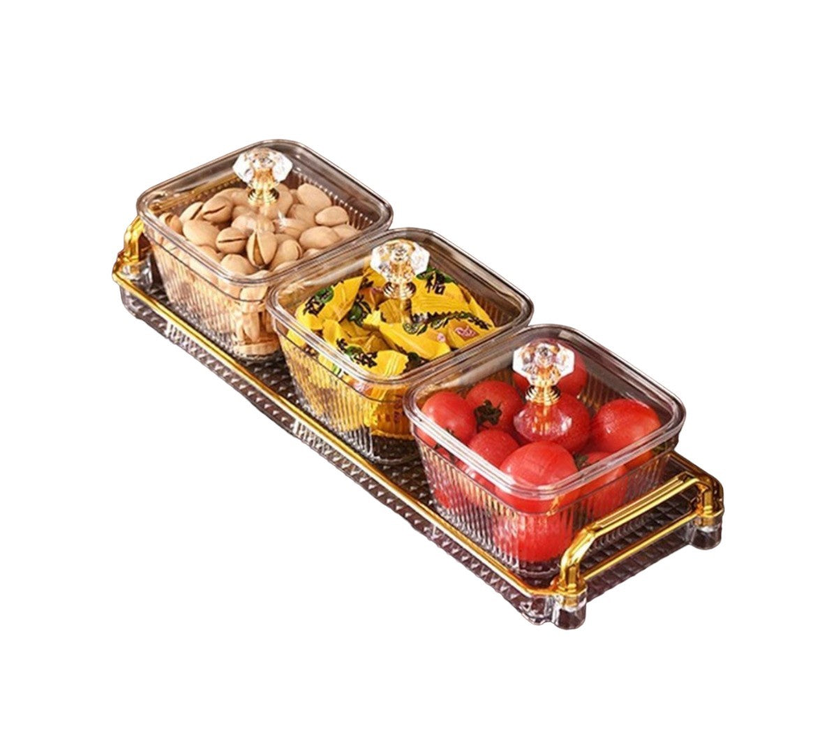 ZS - Condiment Bowl Set With Tray