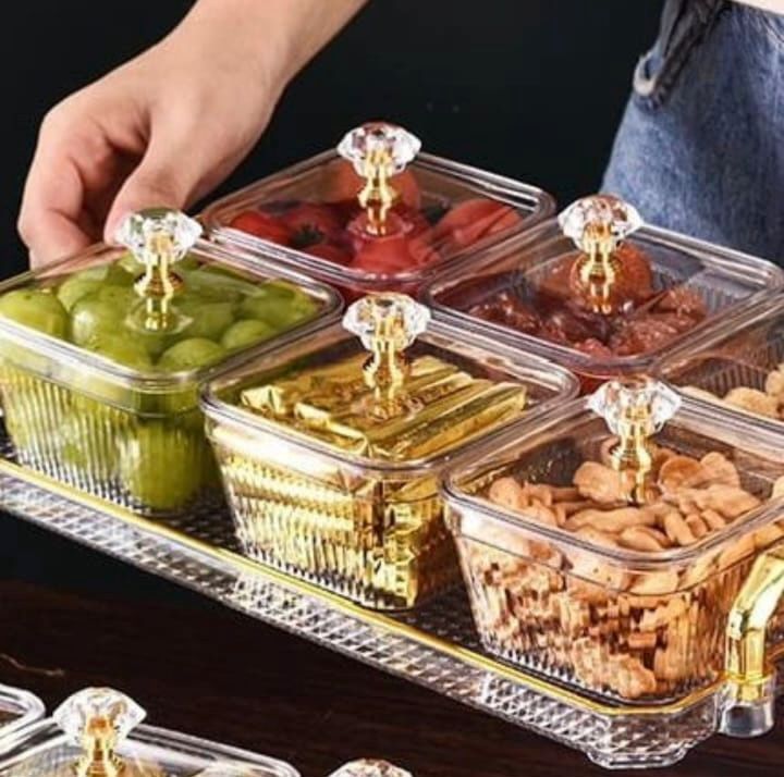 ZS - Condiment Bowl Set With Tray
