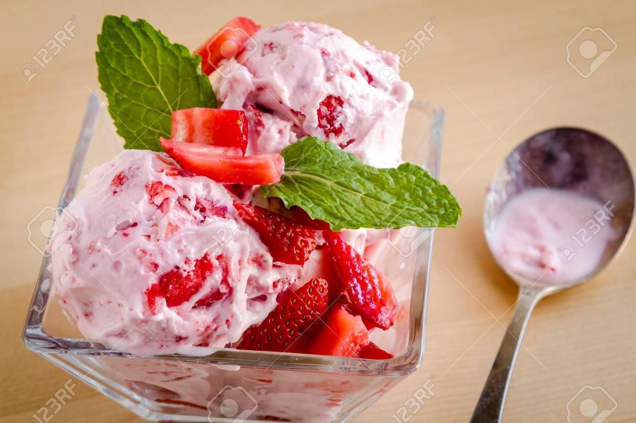 ZS - Square Glass Dessert Bowl Set 6pcs