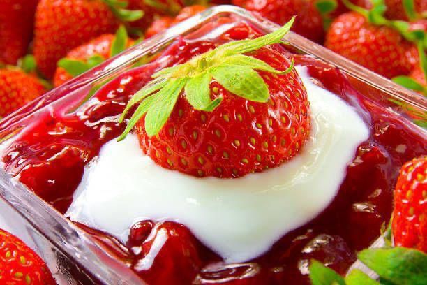ZS - Square Glass Dessert Bowl Set 6pcs