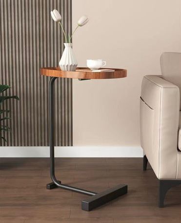 ZS - Luxurious Side Table Teardrop Shape
