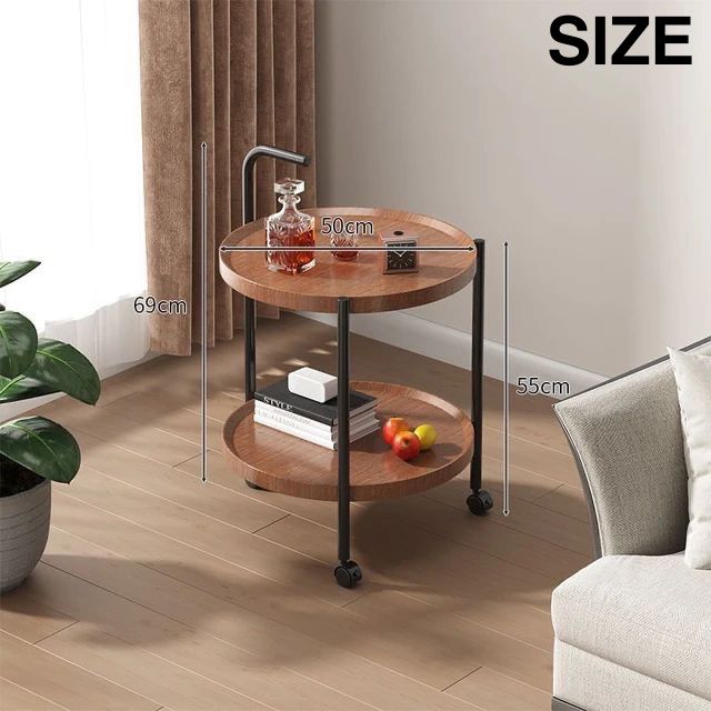 ZS - 2 Tier Luxurious Side Table