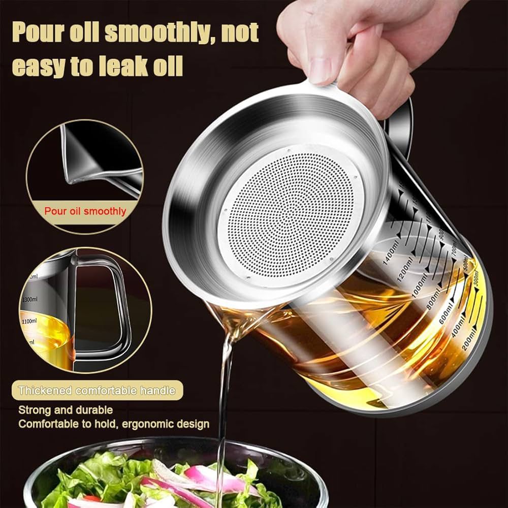 ZS - Oil Strainer Glass Jug