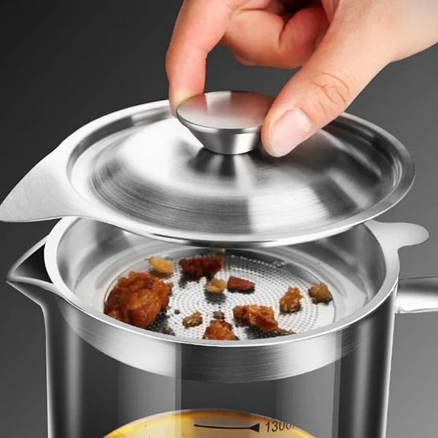 ZS - Oil Strainer Glass Jug