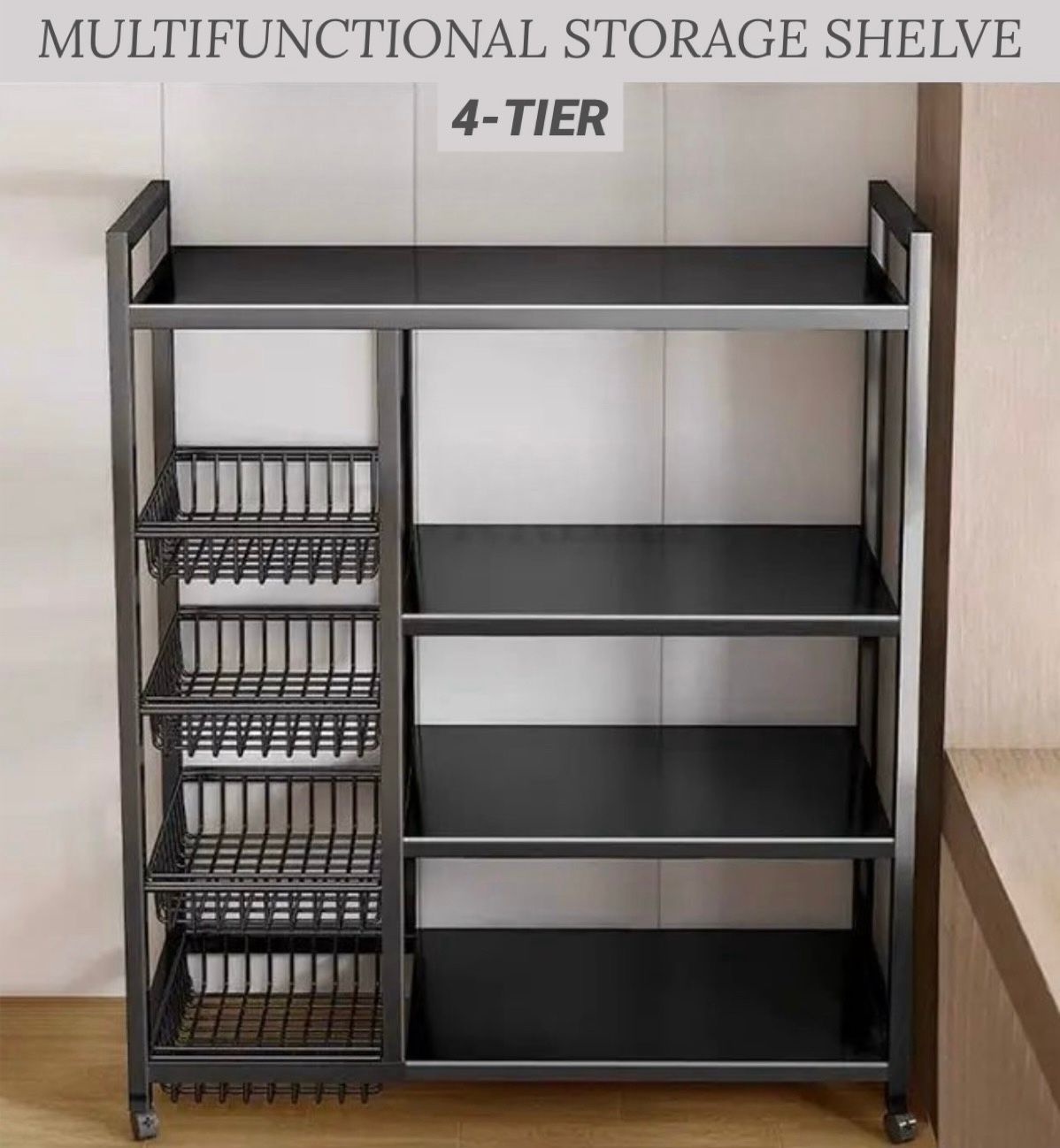 ZS - 4 Tier Multi Functional Storage Shelf