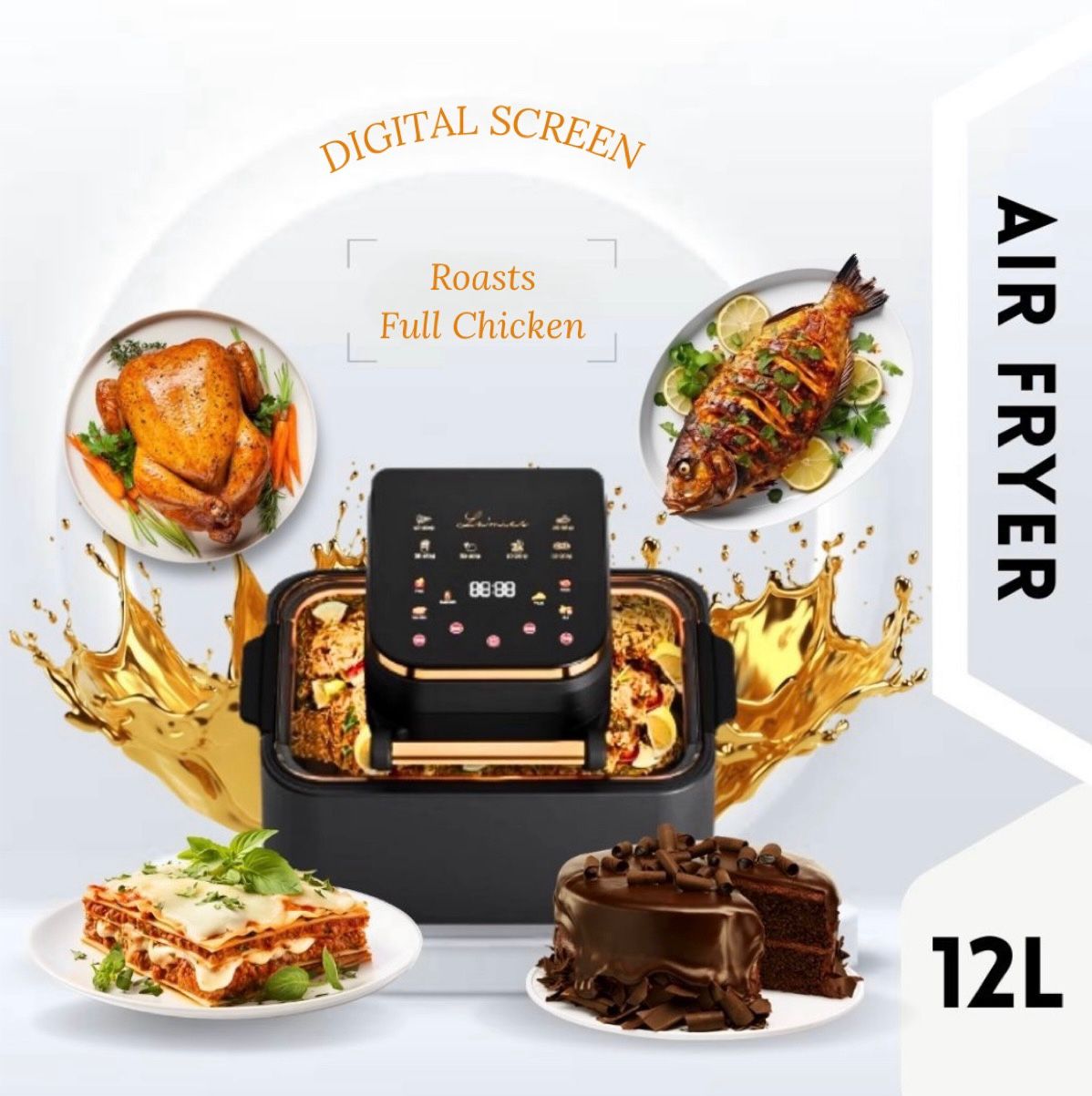 ZS - 12l Digital Air Fryer