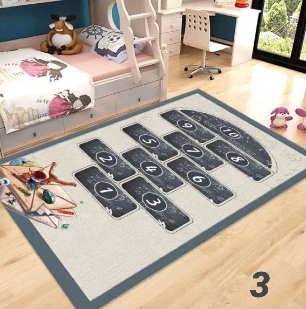 ZS - Kiddies Room Play Mat Carpet
