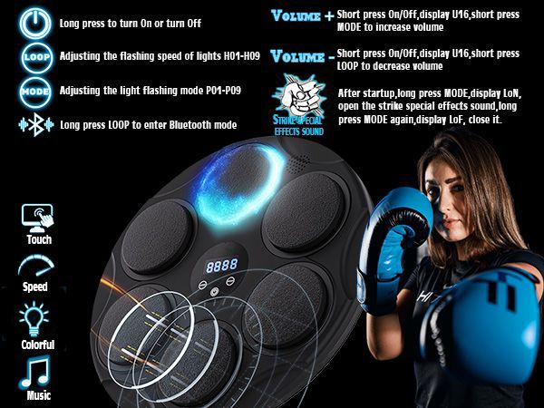 ZS - Smart Electronic Fun Punch Boxing Machine