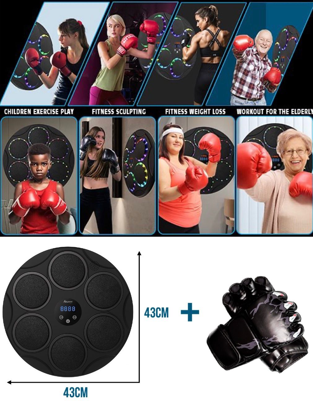 ZS - Smart Electronic Fun Punch Boxing Machine