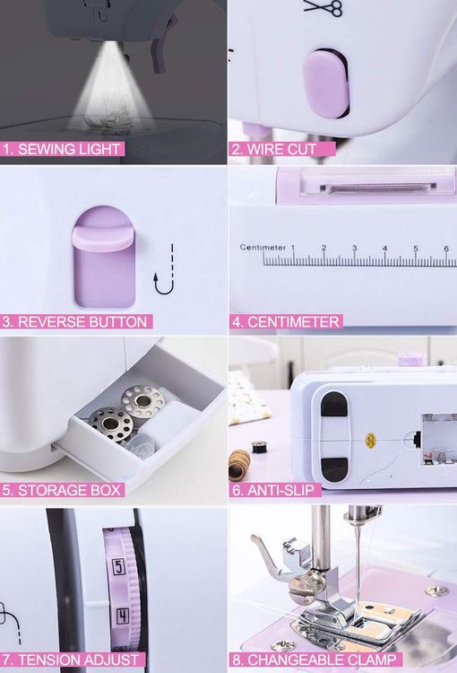 ZS - Mini Multifunctional Household Sewing Machine