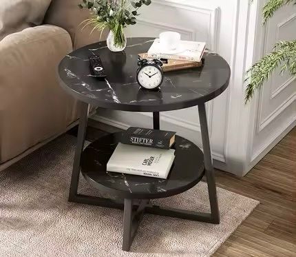 ZS - 2-Tier Luxury Super Sturdy Side Table