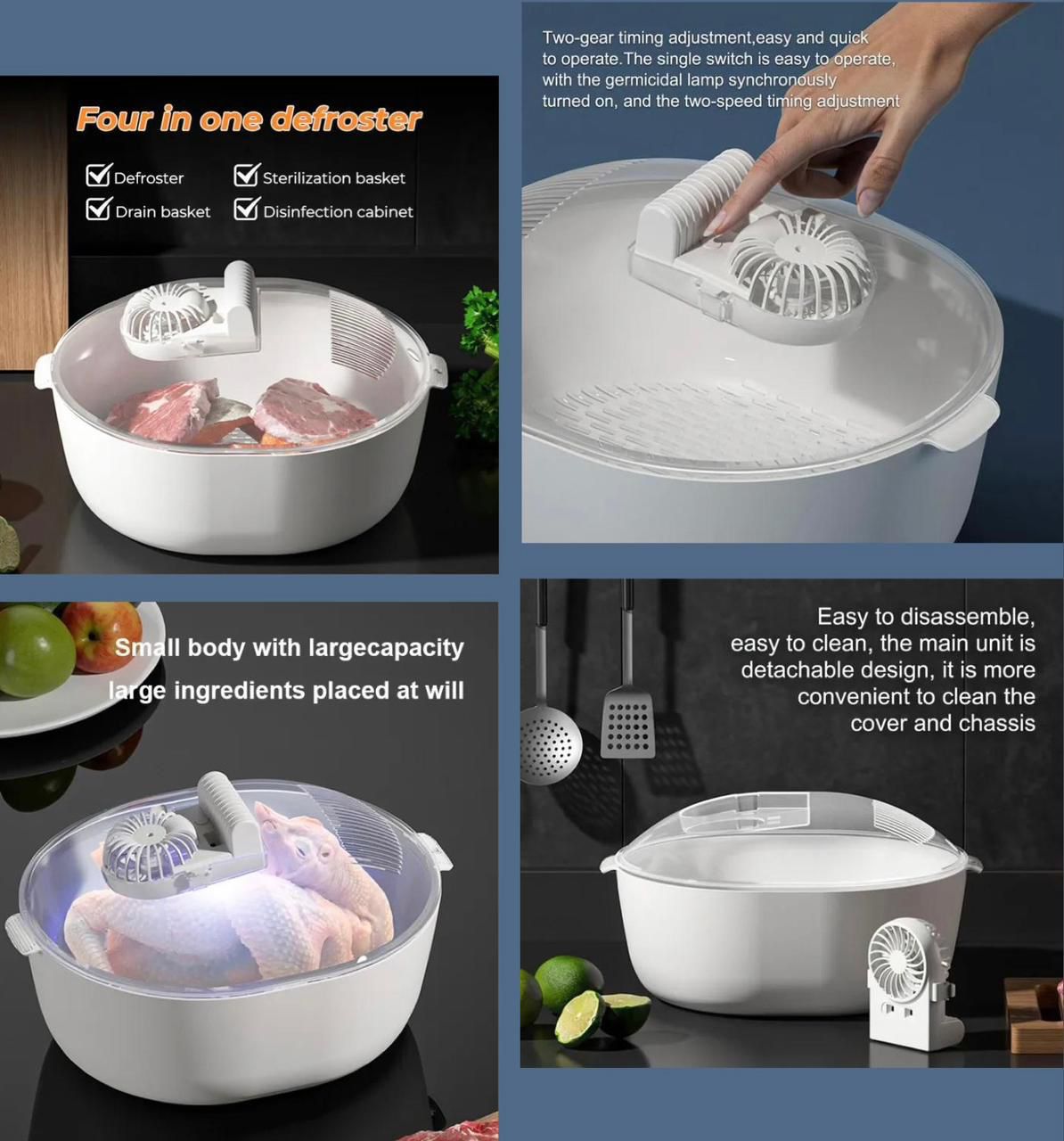 ZS - 4 in 1 Meat Defroster/Thawer