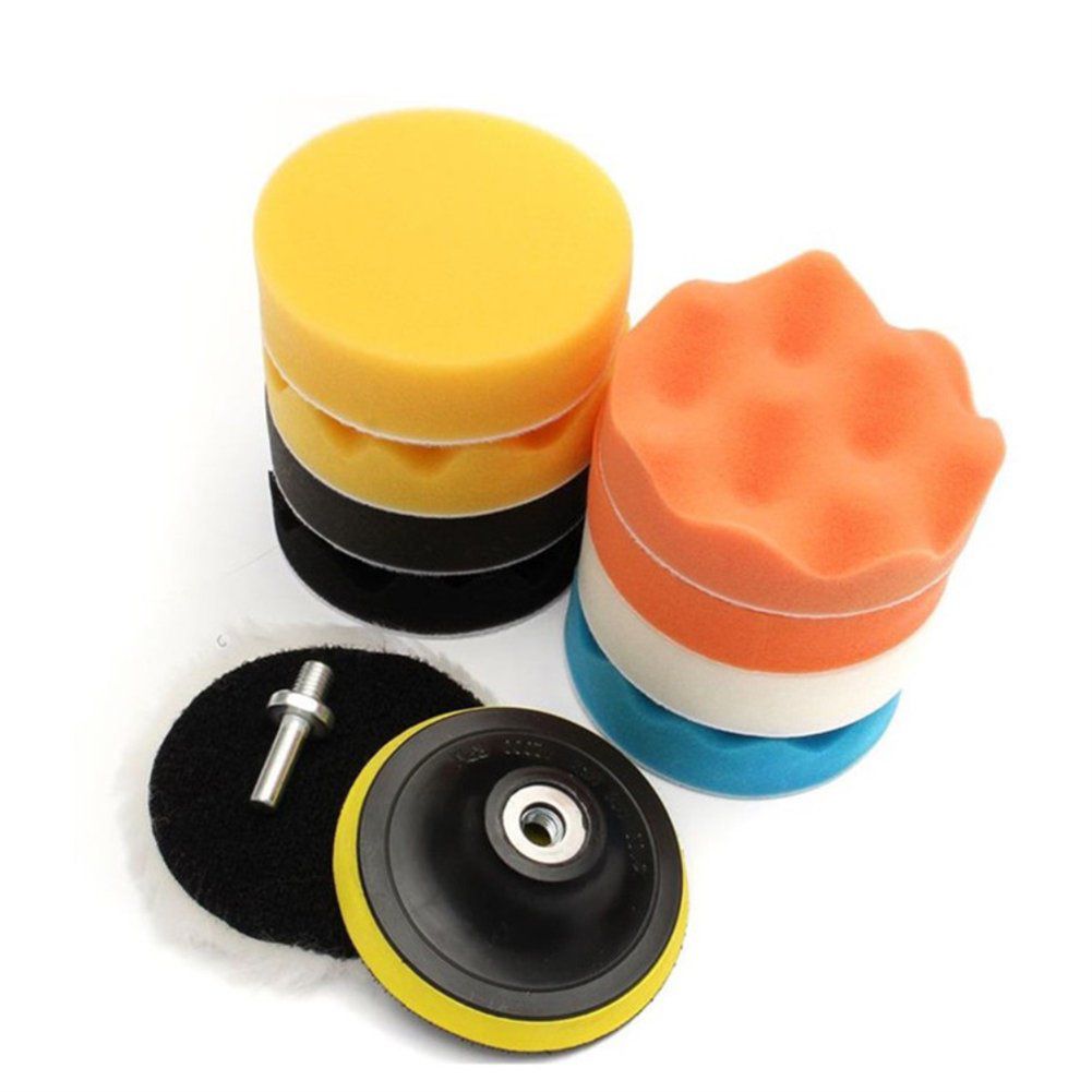 ZS - 11 Piece Car Foam Drill Polishing Pad Kit