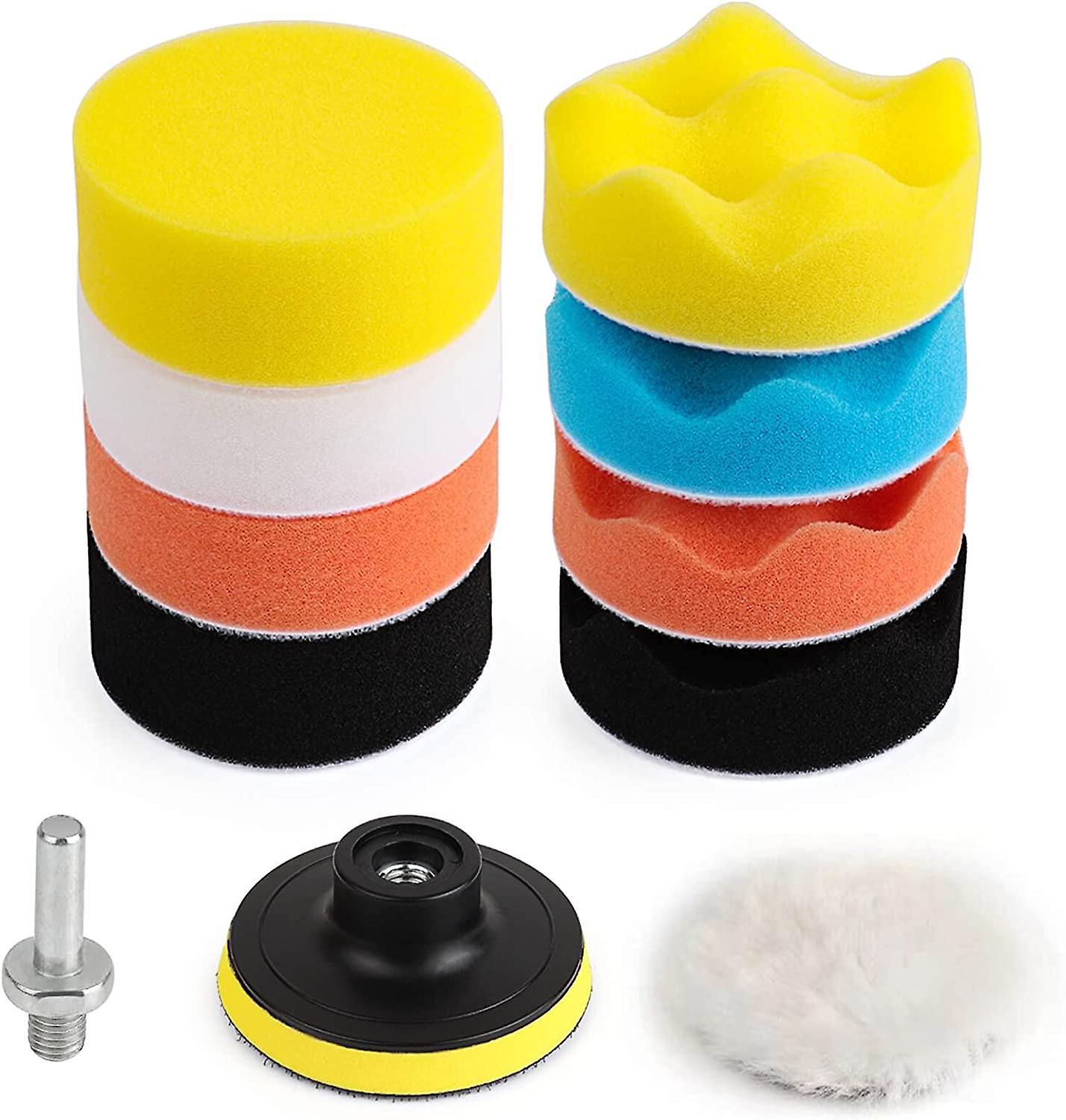 ZS - 11 Piece Car Foam Drill Polishing Pad Kit