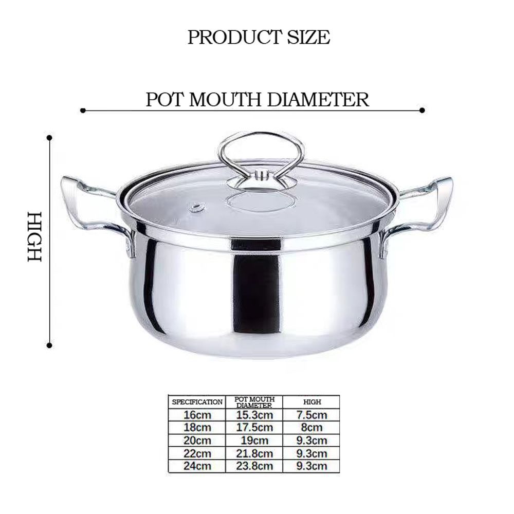 ZS - Stainless Steel Pots and Pans - 10 Piece