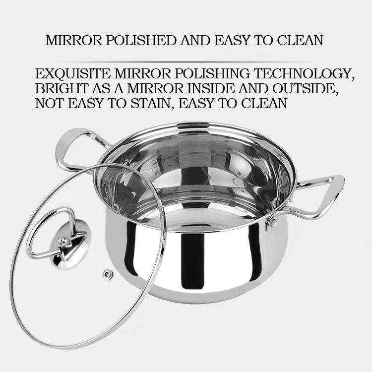 ZS - Stainless Steel Pots and Pans - 10 Piece