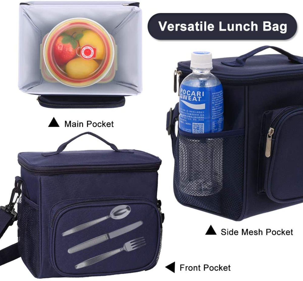 ZS - Thermal Insulated Lunch Cooler Bag