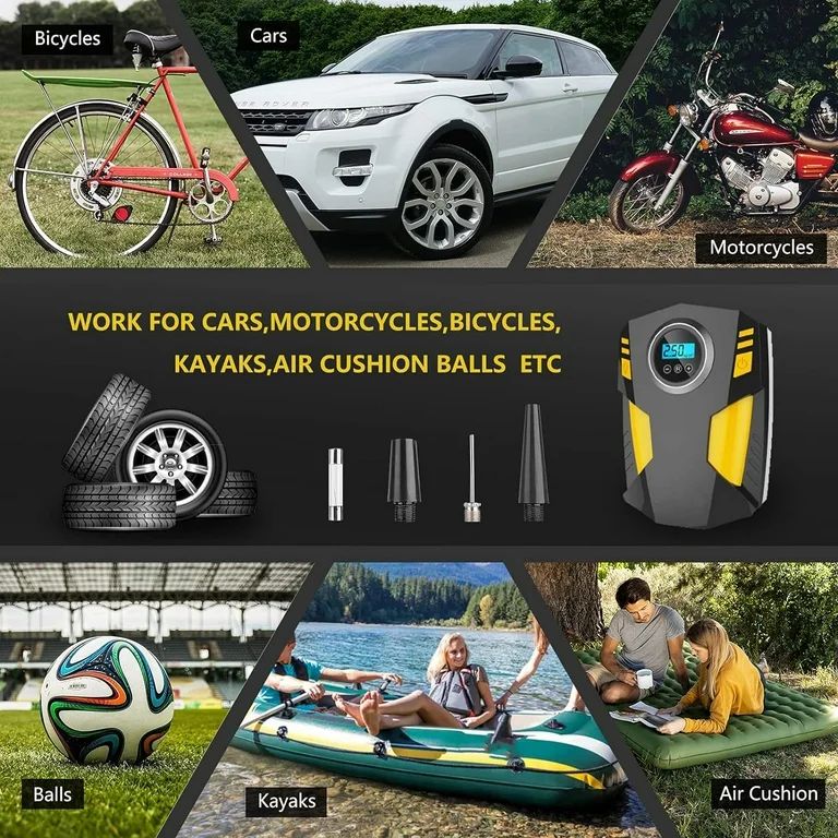 ZS - Digital Air Compressor Portable Tyre Inflator