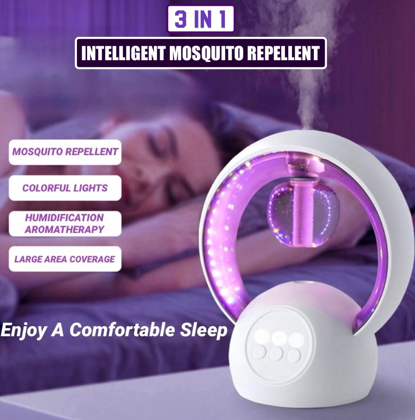 ZS - 3 IN 1 Intelligent Mosquito Repellent