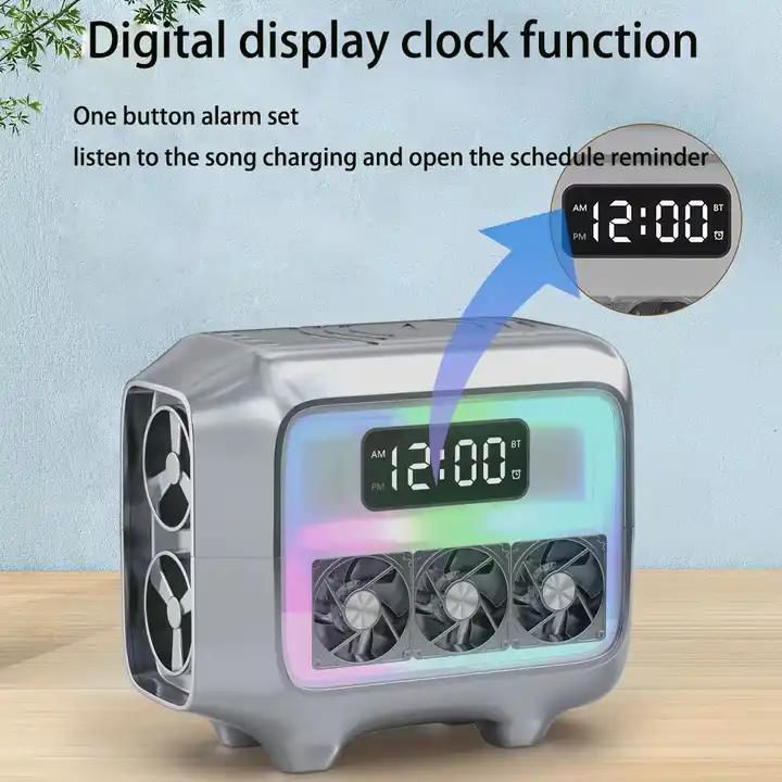 ZS - Bluetooth Speaker with wireless charging station