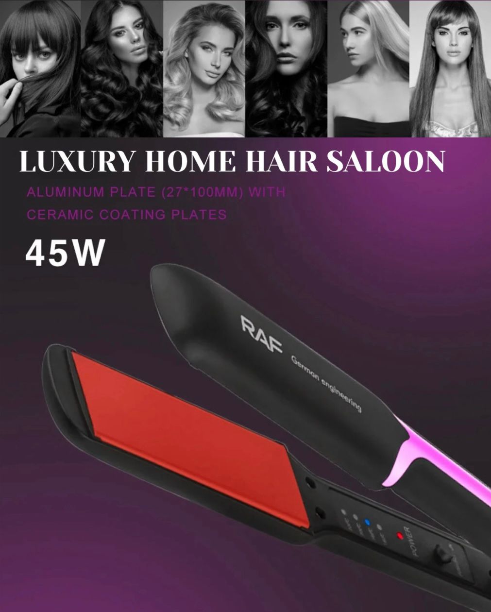 ZS - RAF - Hair Straightener