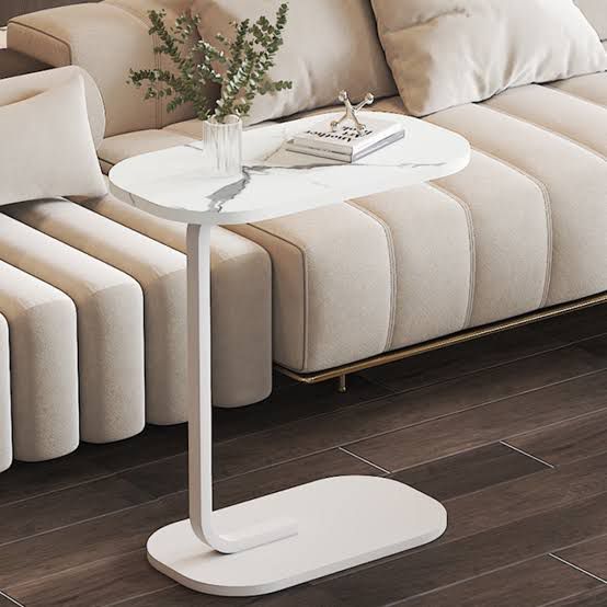 ZS - C-Shaped Rectangle Couch Side Table