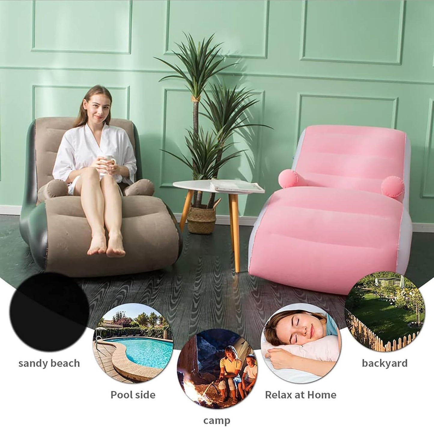 ZS - Flocking Sofa Inflatable