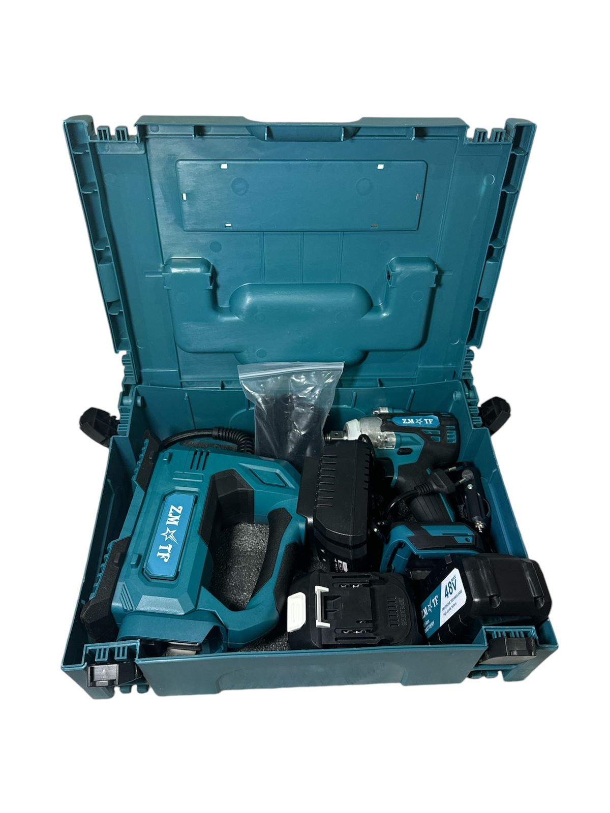 ZS - 48V 2 IN 1 Cordless Impact Wrench with Air Compressor