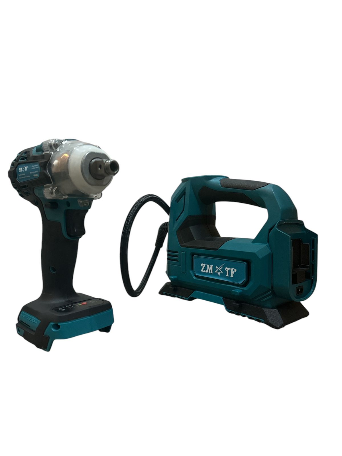 ZS - 48V 2 IN 1 Cordless Impact Wrench with Air Compressor