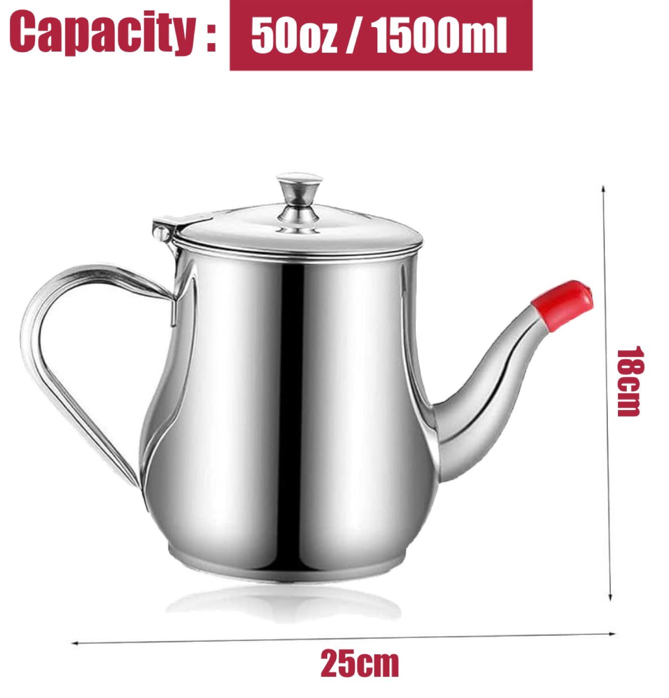 ZS - Multi-Purpose Oil Strainer Pot 1500ml