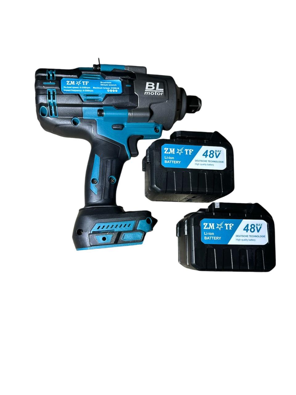 ZS - 48V 3/4 Inch BRUSHLESS Impact Wrench for Busses and Trucks - Cordless