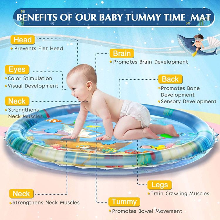ZS - Baby Tummy Mat - Round