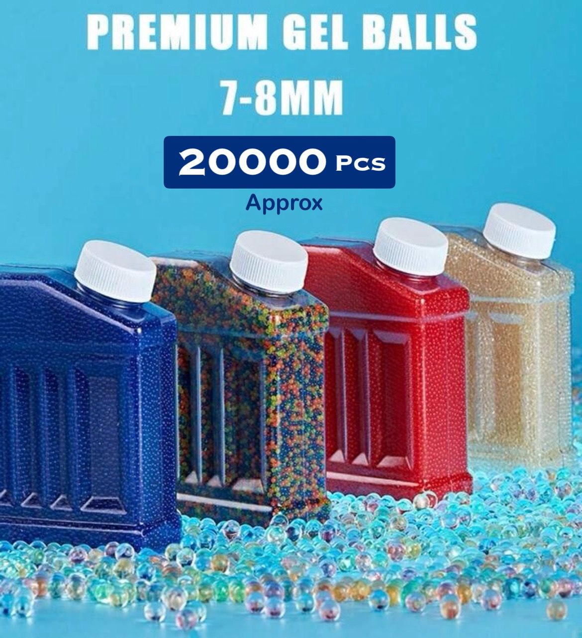 ZS - Premium Gel Blaster Balls 20000 PC (Approx)