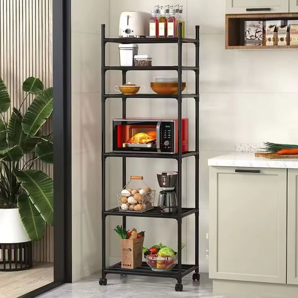 ZS - 6-Tier Multi-Functional Kitchen Storage Rack with Wheels
